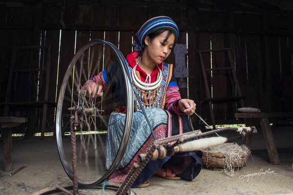 Phụ nữ H’Mông và nghề dệt vải lanh truyền thống ở xã Lùng Tám - Hình 11