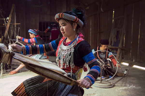 Phụ nữ H’Mông và nghề dệt vải lanh truyền thống ở xã Lùng Tám - Hình 12