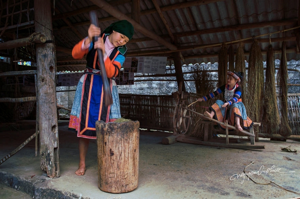 Phụ nữ H’Mông và nghề dệt vải lanh truyền thống ở xã Lùng Tám - Hình 7