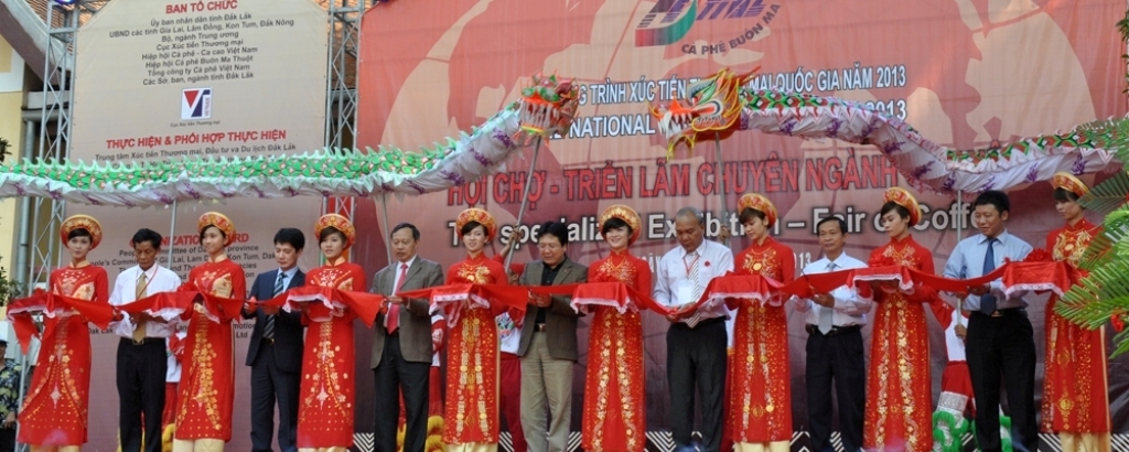 Đak Lak: Hơn 800 gian hàng tham dự Hội chợ triển lãm cà phê
