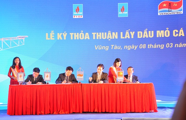 Lễ đón mừng dòng dầu đầu tiên từ mỏ Cá Tầm - Hình 3