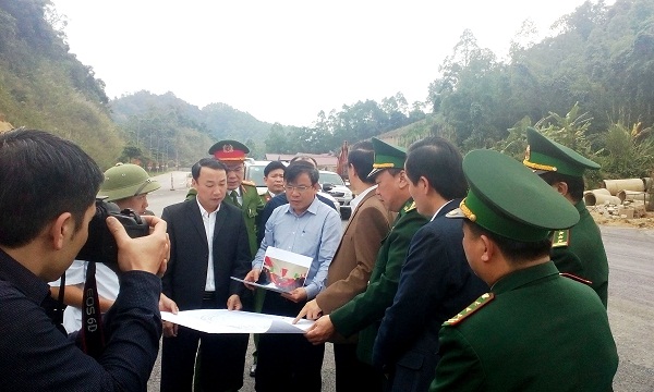 Lãnh đạo tỉnh Lạng Sơn kiểm tra tiến độ thực hiện tuyến đường phục vụ XNK - Hình 1