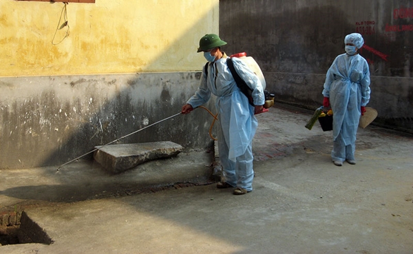 Bắc Ninh: Phun hơn 15.000 lít hóa chất phòng, chống dịch bệnh tả lợn châu Phi