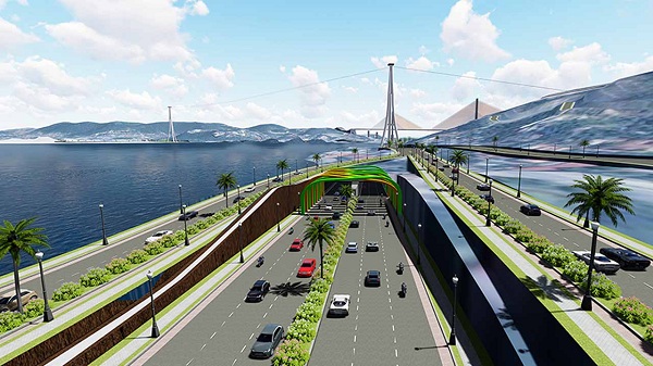 Quảng Ninh: Dự chi gần 9.800 tỷ đồng xây hầm đường bộ xuyên vịnh Cửa Lục