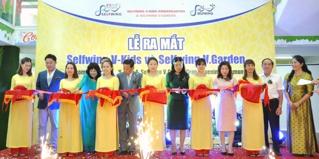 Đà Nẵng: Trường Mầm non SELFWING V-KIDS - trường đầu tiên giáo dục theo phong cách Nhật Bản