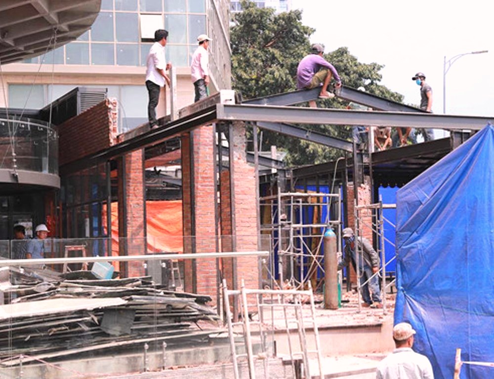 Đà Nẵng: Thực hiện cưỡng chế nhà hàng El Gaucho xây trái phép trên đường Bạch Đằng - Hình 2