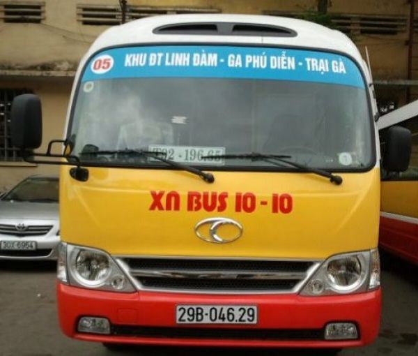Công bố lộ trình tuyến xe buýt 05 Hà Nội mới nhất năm 2019