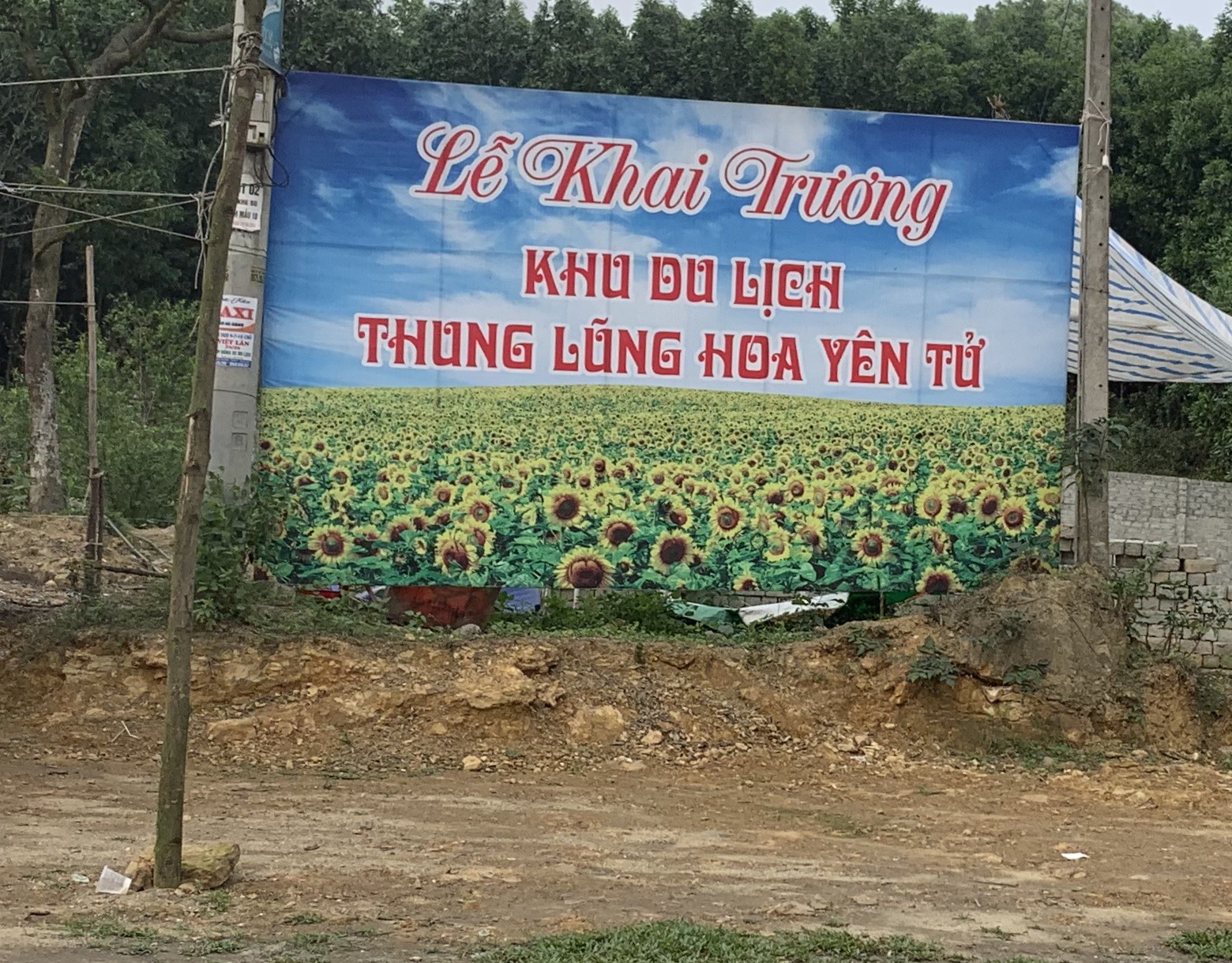 Quảng Ninh: Khu du lịch Thung lũng hoa Yên Tử “ôm trọn” cột điện cao thế?