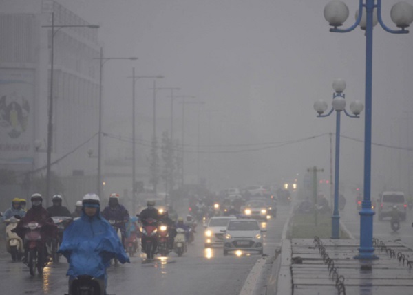 Dự báo thời tiết ngày 25/3: Bắc Bộ sáng có sương mù, mưa rét - Hình 1