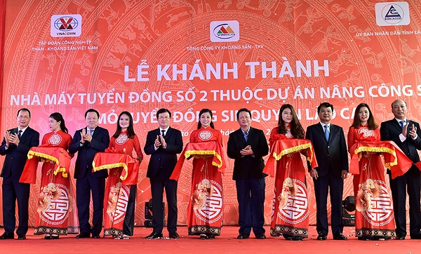 Lào Cai: Khánh thành Nhà máy tuyển đồng số 2, tổng đầu tư hơn 2.564 tỷ đồng