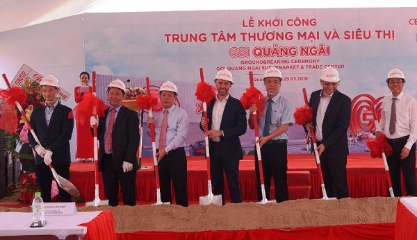 Quảng Ngãi: Khởi công xây dựng Trung tâm Thương mại và Siêu thị GO!