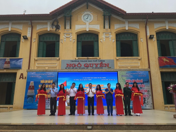 Hải Phòng: Khai mạc Triển lãm bản đồ và trưng bày tài liệu về Hoàng Sa - Trường Sa