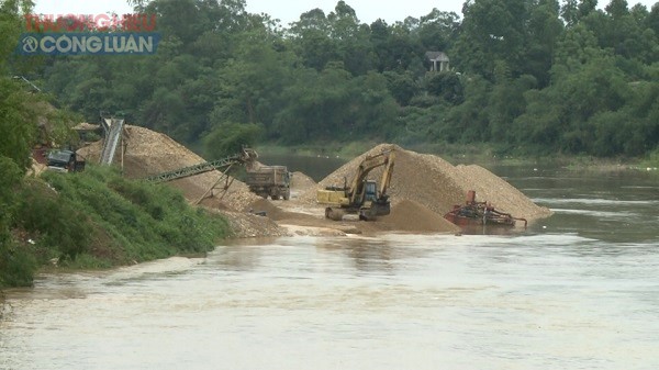 Xã Đắc Sơn (Phổ Yên, Thái Nguyên): Người dân bức xúc trước hoạt động khai thác cát của Công ty An Phú - Hình 1