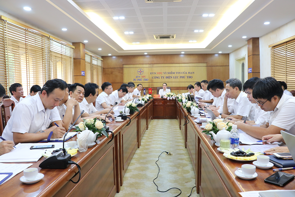 Lãnh đạo EVNNPC làm việc về công tác quản lý kỹ thuật và cung cấp điện tại Phú Thọ và Vĩnh Phúc - Hình 1