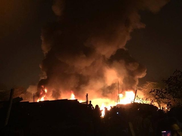 Cháy lớn tại 4 nhà xưởng ở Hà Nội, 8 người tử vong - Hình 1