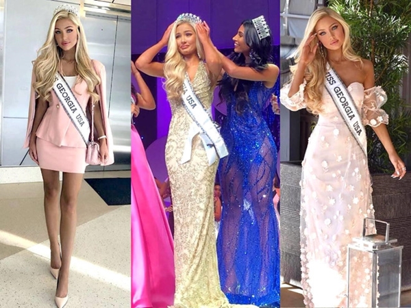Thí sinh Hoa hậu Mỹ 2019 gây sốt với vẻ đẹp tựa như 'búp bê Barbie' - Hình 1