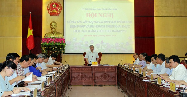Bắc Ninh: Đánh giá tình hình thực hiện đầu tư xây dựng trong quý I/2019