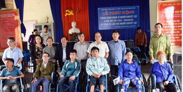 Nghệ An: Hơn 32 tỷ đồng đến với người khuyết tật, trẻ mồ côi