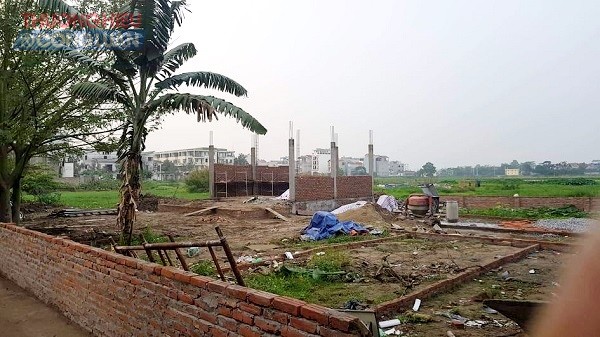 Xây dựng trái phép trên đất NN tại Hoài Đức (Hà Nội): Trách nhiệm thuộc về Chủ tịch thị trấn Trạm Trôi