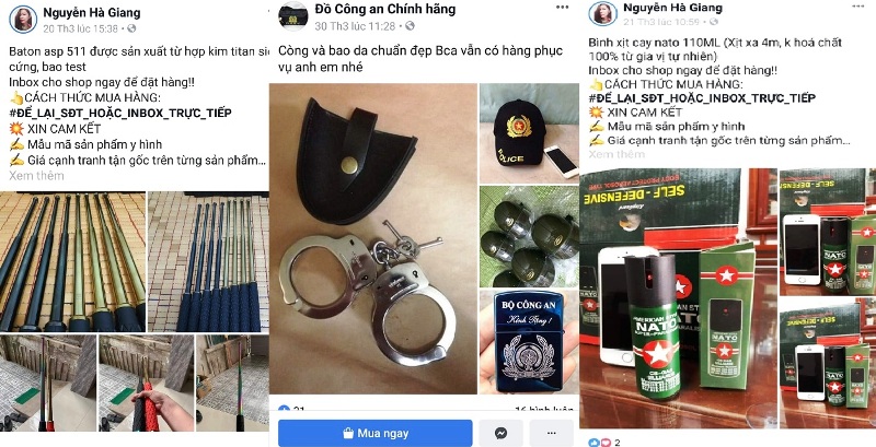 Vấn nạn quân tư trang “giả” giao bán tràn lan trên các trang thương mại điện tử, MXH