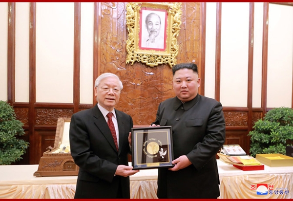 Chủ tịch Kim Jong-un gửi lời cảm ơn Tổng bí thư, Chủ tịch nước Nguyễn Phú Trọng - Hình 1