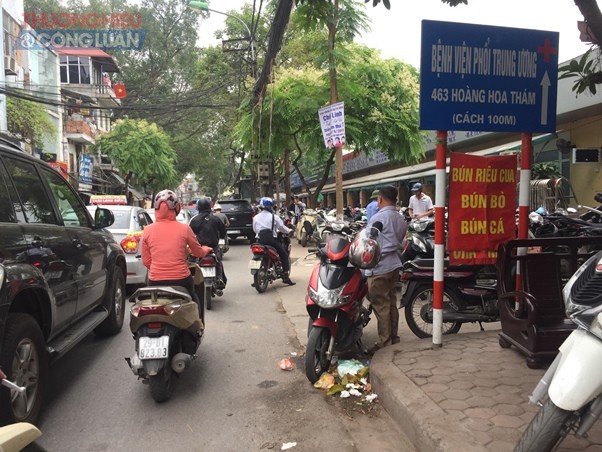 Hà Nội: Cần xử lý nghiêm bãi trông giữ xe tự phát tại bệnh viện Phổi Trung ương - Hình 3