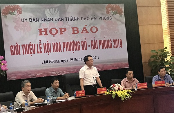 Hải Phòng: Họp báo tổ chức lễ hội Hoa Phượng Đỏ