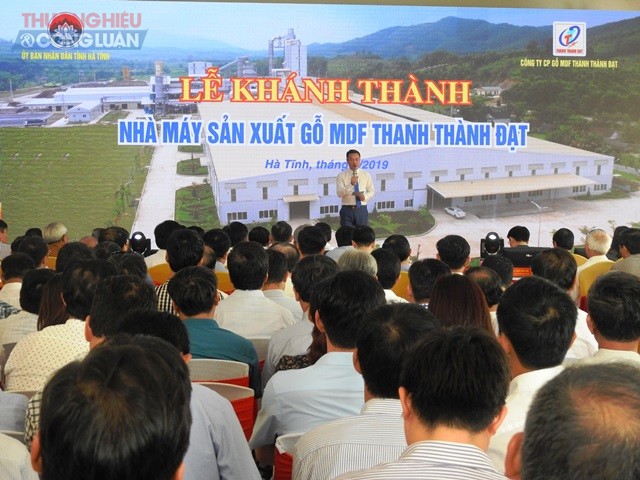 Phó thủ tướng dự lễ khánh thành Nhà máy gỗ MDF Thanh Thành Đạt - Hình 1