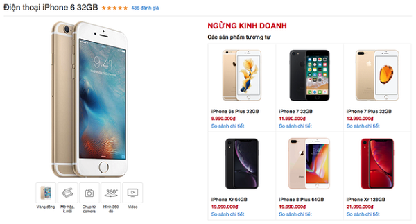 iPhone 6 chính thức bị 'khai tử' tại Việt Nam - Hình 1