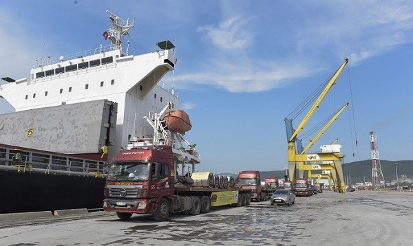 Tập đoàn Hoa Sen xuất khẩu lô hàng 15.000 tấn tôn đi Mexico - Hình 1