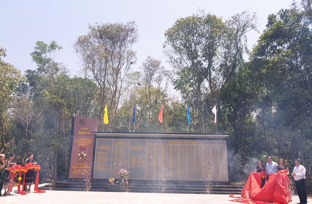 Quảng Nam: Khánh thành Bia lưu niệm Văn phòng Khu ủy Khu 5 - Hình 1