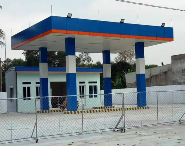 Xã Triệu Thành, huyện Triệu Sơn - Thanh Hóa: Xây dựng cửa hàng xăng dầu trái phép?