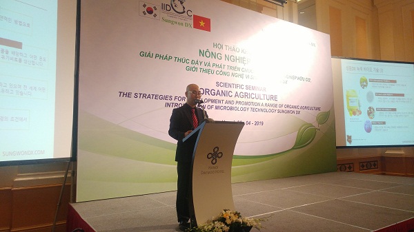 Hội thảo Khoa học nông nghiệp hữu cơ tại Hà Nội