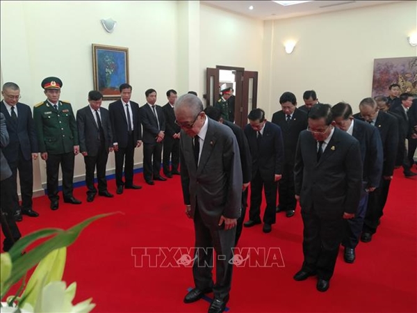 Lễ Quốc tang nguyên Chủ tịch nước, Đại tướng Lê Đức Anh tại Campuchia - Hình 3