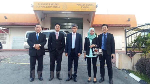Đoàn Thị Hương rời khỏi nhà tù ở bang Selangor - Hình 1