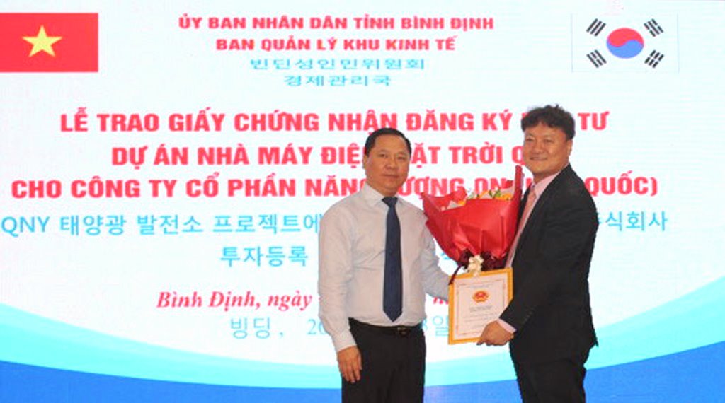 Bình Định: Đầu tư dự án điện mặt trời hơn 1.600 tỷ đồng