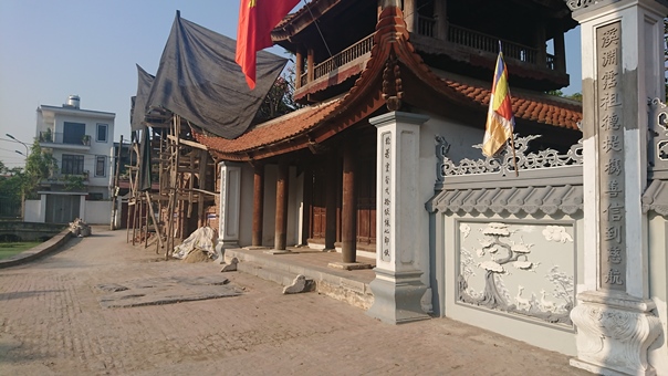 Hà Nội: Tự ý xây dựng trái phép trong Khu di tích lịch sử quốc gia chùa Bối Khê