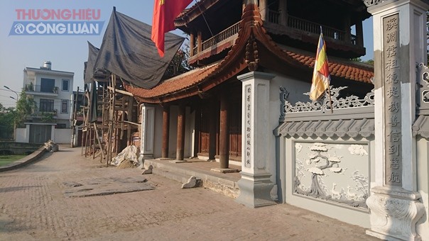 Hà Nội: Tự ý xây dựng trái phép trong Khu di tích lịch sử quốc gia chùa Bối Khê - Hình 2