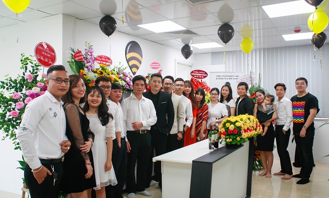 Bee Work tưng bừng khai trương văn phòng mới