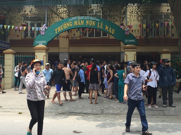 Nghệ An: Trường mầm non bốc cháy, cô trò hoảng loạn - Hình 3