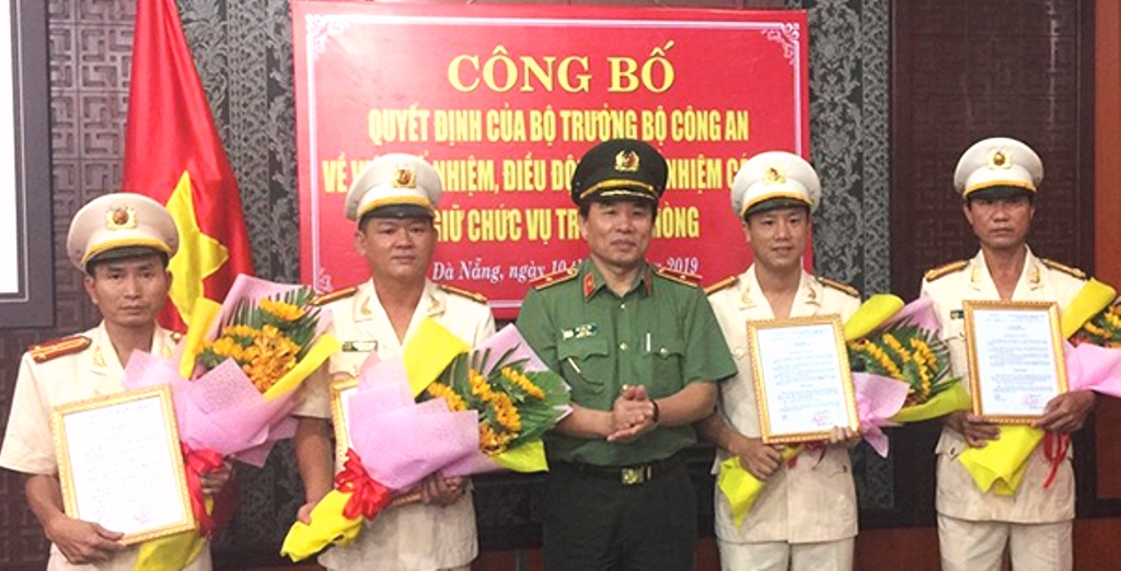 CA TP. Đà Nẵng: Điều chuyển hàng loạt cán bộ cấp quận, phòng - Hình 1