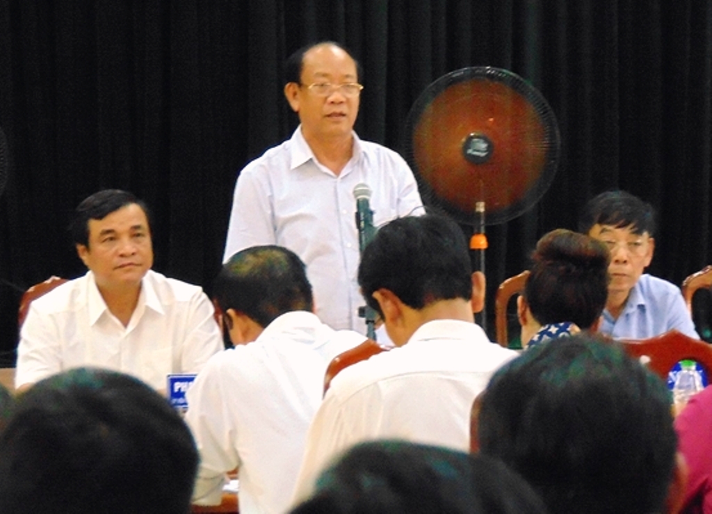 Quảng Nam: Lãnh đạo tỉnh đối thoại với người dân liên quan việc mua đất tại 3 dự án - Hình 2