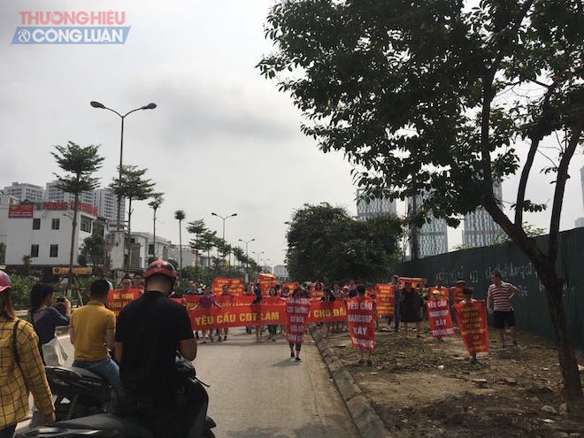 Hà Nội: Hàng trăm cư dân KĐT Ngoại giao đoàn phản đối chủ đầu tư Hancorp - Hình 4