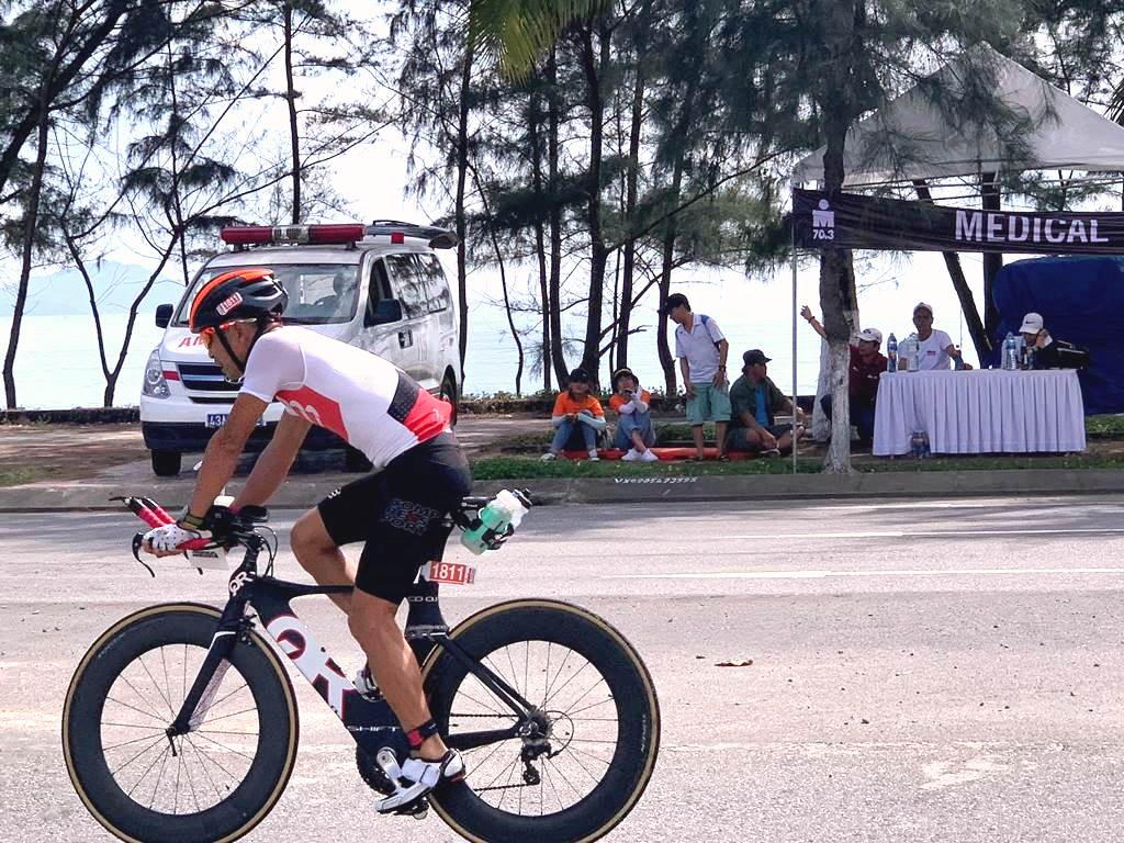 Đà Nẵng: Sôi động đường đua IRONMAN 70.3 châu Á - Thái Bình Dương-2019 - Hình 5