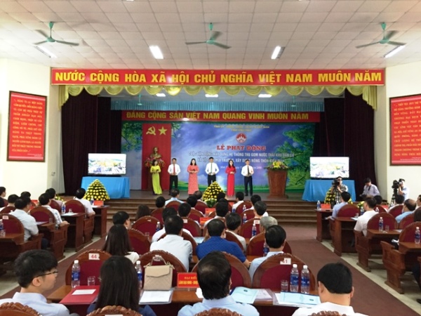 Vĩnh Phúc: Phát động cuộc vận động vệ sinh môi trường, xây dựng nông thôn mới kiểu mẫu