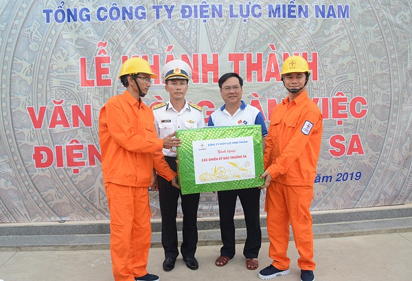 Khánh thành Văn phòng làm việc Điện lực Trường Sa