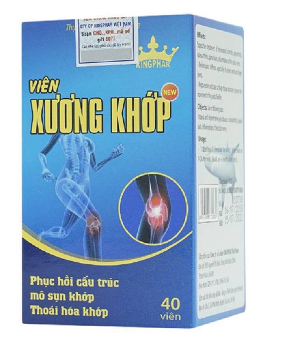 Cẩn trọng khi mua Viên xương khớp Kingphar New trên một số website