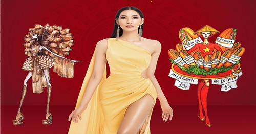 Chiêm ngưỡng những bộ Quốc phục độc đáo của Hoàng Thùy tại Miss Universe 2019