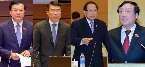 Quốc hội “chốt “ 4 bộ trưởng ngồi “ghế nóng” trả lời chất vấn