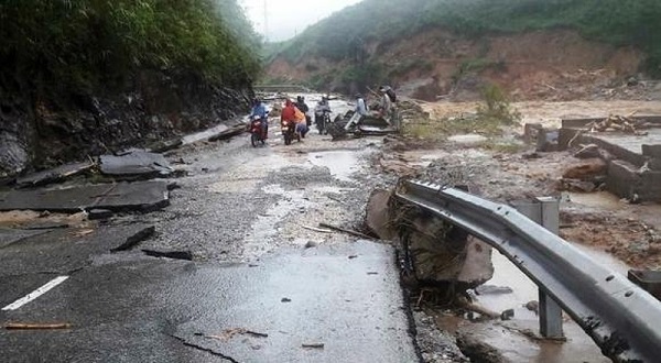 Các tỉnh vùng núi Bắc Bộ mưa to, có nơi mưa rất to